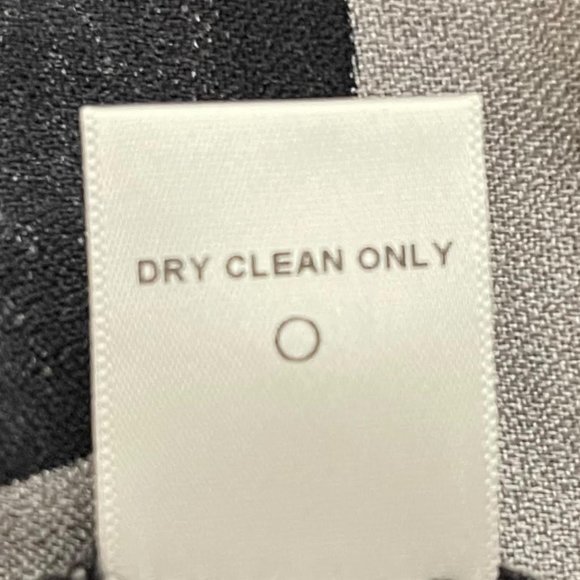 Cynthia Steffe Medium Twelfth Street Silk Black Silver Abstract Shift Dress - Picture 7 of 7